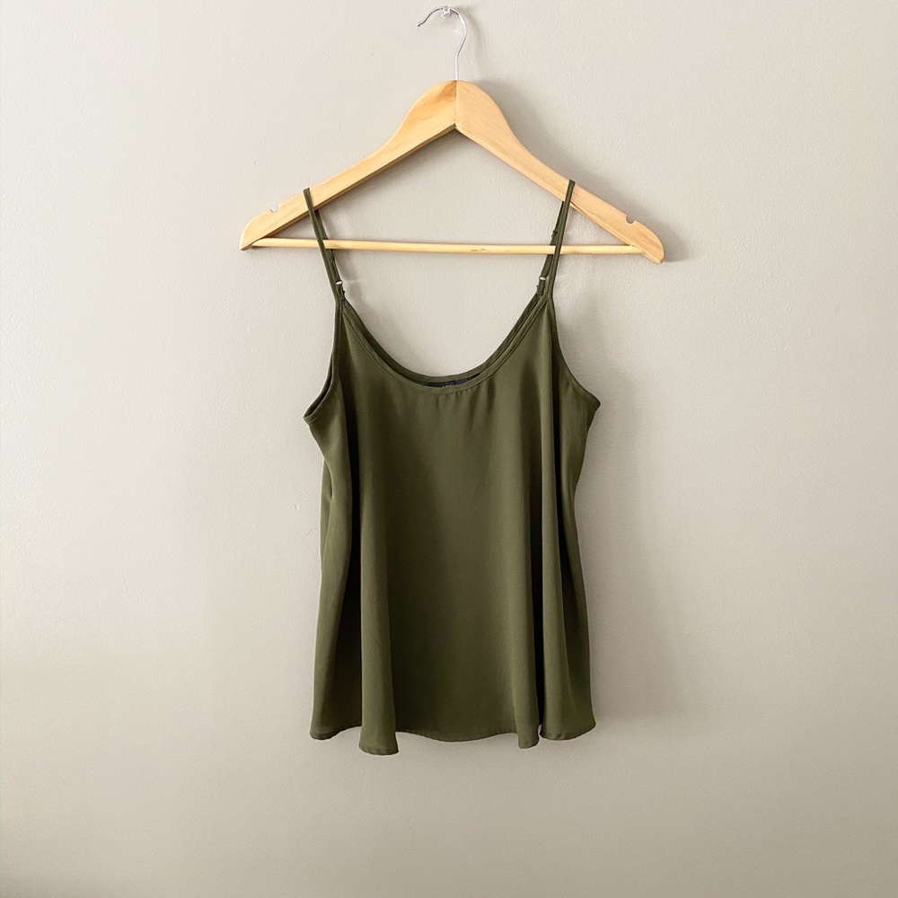 Green Sheer Top